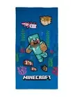 Minecraft Towel Large Kids Bath Pool Beach Gamers Ocean Soft Velour-Feel Cotton