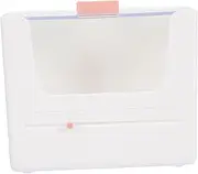 HOOTNEE Vanity Makeup Organizer Box Countertop Storage Box for Cosmetics Lid Home Storage Medicine Sundries Sorting