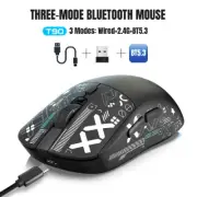 3 Modes Bluetooth Gaming Rechargeable 2.4G USB Wireless RGB Backlight Mouse
