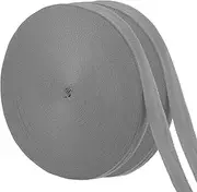 uxcell Tree Tie Strap-2 RollS 295 Feet x 1 Inch Garden Staking Straps,Plant Supports Tree Tie Staking,Tree Support Straps Apply to Outdoor/Garden/Plant/Staking/Guying(Gray)