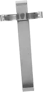 Stainless Steel Flashlight Clip Holder for Torch Locking Design Belt Clip for Outdoor Use