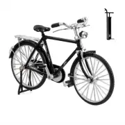 New Mini Bicycle Model Kit Miniature 1:10 Scale Retro Bicycle Alloy Bicycle Toy