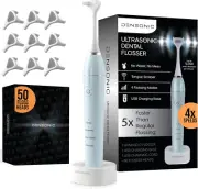 Electric Flosser Kit with Tongue Scraper | No Water, No Mess | Easy Gliding Dent