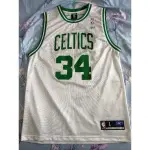 二手 REEBOK PAUL PIERCE 膠印球衣 SIZE L