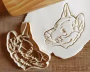 Dingo Canis Australian Dog Doggy Pet Animal Cookie Cutter