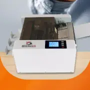 Auto Business Card Cutting Machine 150W LCD Touch Screen Card Hangtag Cutting A4