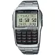 【CASIO 卡西歐】行動祕書電子計算概念錶-銀/50.4mm(DBC-32D-1A)