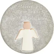 Mud Pie Angel Remembrance Step Stone; 9" Dia