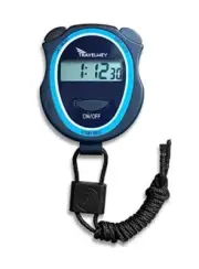 Digital Stopwatch - No Bells, No Whistles, Simple Basic Operation, Silent,