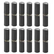 12 Pack Weld On Bullet Hinges- 4 Long 9/16 Diameter Carbon Steel Weldable B