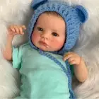 19" Newborn Baby Doll Loulou Awake Lifelike 19inch Reborn Baby Soft Touch Gift