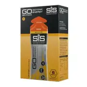 Science-In-Sport SiS GO Plus Isotonic Energy Gels 60ml 6 Pack Orange