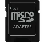 SanDisk MICRO SD Adapter Universal MicroSD to SD Memory Card Adapter Black