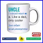 Uncle Cool Best Ever Funny Coffee Mug Cup Gift Idea Present for Awesome Uncles