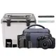 Canon EOS R50 RF-S18-45mm+CR-2613單肩包+SL-1拭鏡筆+A-2218防潮盒+128G記憶卡+副廠電池 (公司貨)