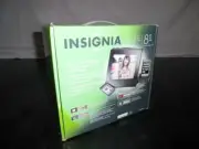Insignia 8 Digital Photo Frame with Apple iPod Charging Dock & Remote - Black