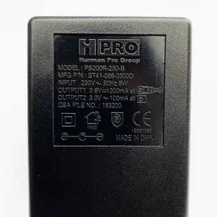 HPRO Digitech效果器電源變壓器9.6V300MA3.0V100MA PS200R-230-B