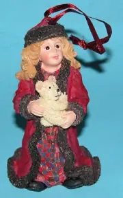 Boyds Bears ornament Lara Moscow at Midnight w polar bear #25859 Christmas NIB