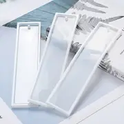 DIY Epoxy Resin Craft 5PCS Rectangle Silicone Bookmark Mold Making Tools