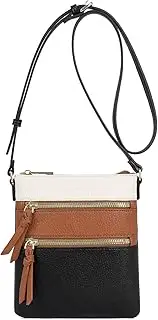 [CLUCI] Crossbody Purses for Women, Zipper Pocket Adjustable Strap, Soft Leather Women's Shoulder Handbags