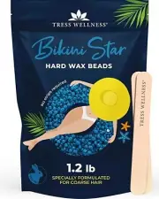 Tress Wellness - 1.2lb Bikini Hard Wax Beads for Brazilian Waxing