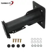 For Truck Trailer 17" Fifth (5th) Wheel to Gooseneck Adapter Hitch Black Iron