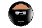 BYS 7g Creme Foundation Face Makeup Cosmetics Buildable Coverage Warm Beige