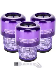 3PK Artraise Filter Replacement for DysonV11 Torque DriveV11 Animal V11 ExtraV15