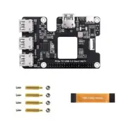USB Adapter 1 to 4 Highly Speed PCIe to USB 3.2 Gen1 Expansion Card Driverfree