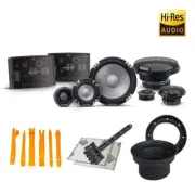 Alpine R2-S653 200W RMS 6.5" Component Speakers + Accessories