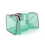 Jarvis Walker Net Factory Collapsible Bait Trap with 2 Inch Entry Rings.