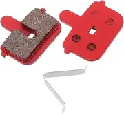 Bike Brake Pads Semi Metallic Replacement Tool for Mountain Bicycles Easy to Install Enhanced Heat Dissipation Noise Reduction Compatible