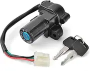 Ignition Key Switches for Suzuki GS500 GS500F GSX600 GSX750 VX800 RF400 GK78A RF600 GN76A RF900 RGV125 RF400 GSF250 for Bandit 250 Ignition Switch Key Ignition Barrel Key Switch