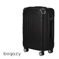 在飛比找Yahoo奇摩購物中心優惠-【Bogazy】星空漫旅 29吋可加大密碼鎖行李箱(石墨黑)