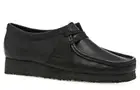 Clarks Originals WALLABEE Ladies Black Leather Shoes Size UK 5.5 D EU 39.