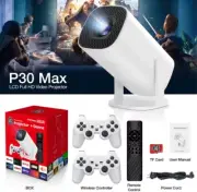 New P30 Game Projector Mini home Theater Apps iOS Android Phone HDMI Xmas Buy