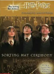 Harry Potter Sorcerer's Stone Coloring Adventures Sorting Hat Ceremony/New