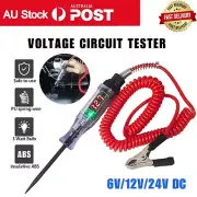 Auto Car Electrical Circuit 6V 12V 24V Voltage Tester Led Light Test Probe Pen