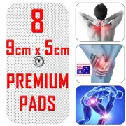 BEURER EM49 TENS compatible ELECTRODE PADS - 9cm x 5cm x 8 PADS