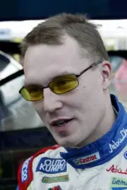 Rally Wales 2008 Jari Matti Latvala Portrait Ford Motor Racing Old Photo