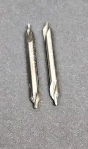 2pc KEO #2 HSS Combination Drill & 60° Countersink 1⅞" OAL US Made Machinist