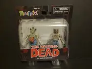 The Walking Dead Minimates Guts Zombie/ Burned Zombie Series 1