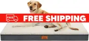 Dog Bed for Large Dogs, Big Orthopedic Crate Foam with Removable Washable Cover