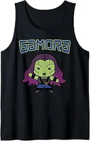 [Marvel] Gamora Kawaii Logo Portrait Tank Top