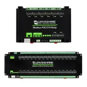 Industrial 8/30-Channel Ethernet Relay Module Modbus RTU Protocol Poe Ethernet S