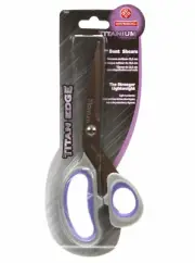 Mundial 8 1/2 Inch Bent Titanium Coated Scissors