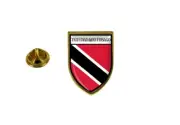 pins pin's flag national badge backpack hat shield world trinidad tobago
