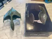 ROMULAN WARBIRD XL Eaglemoss STAR TREK with nice acrylic stand