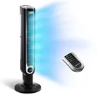 Oscillating Tower Fan, 3 Quiet Speeds, Timer, Remote Control, for Bedroom, Ki...