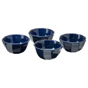 STRIMMIG bowl, stoneware blue, 15 cm